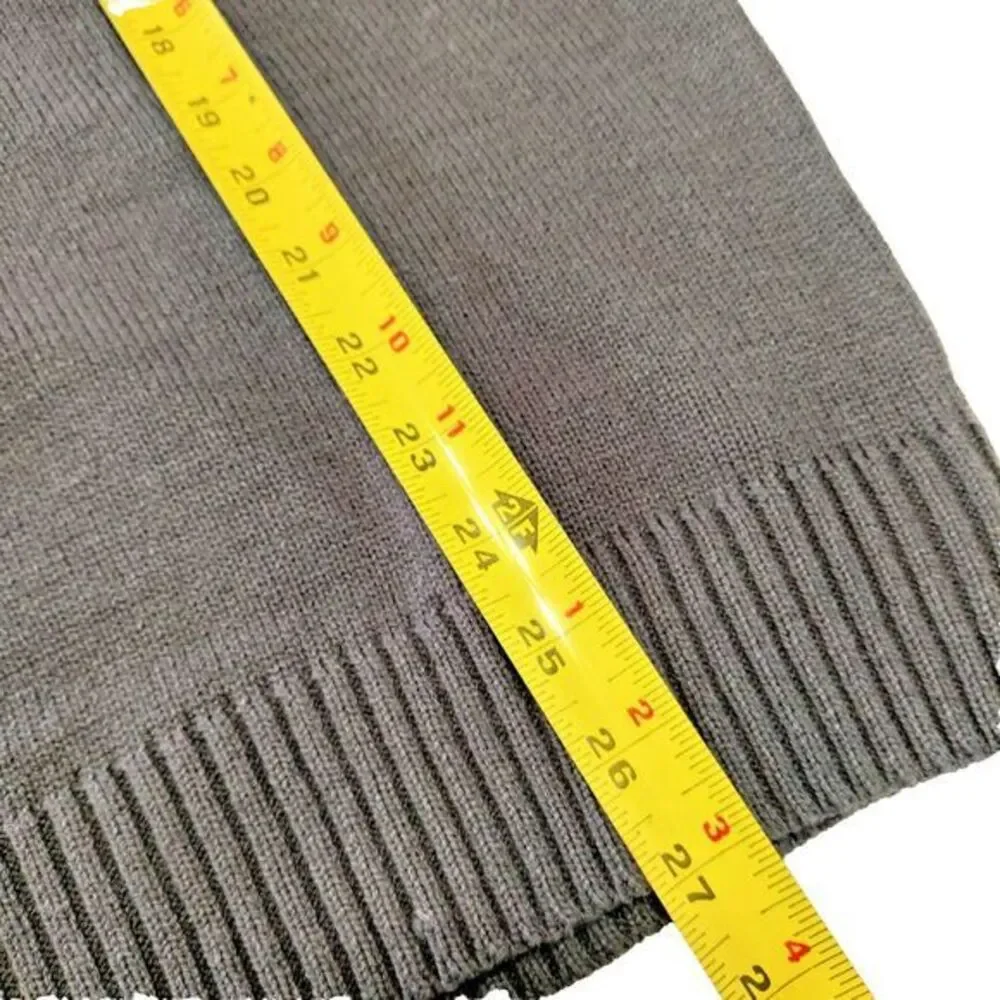 Izod Sweater Men L Blue/Gray Y2K Premium Essentials Natural Stretch Preppy‎ NWT